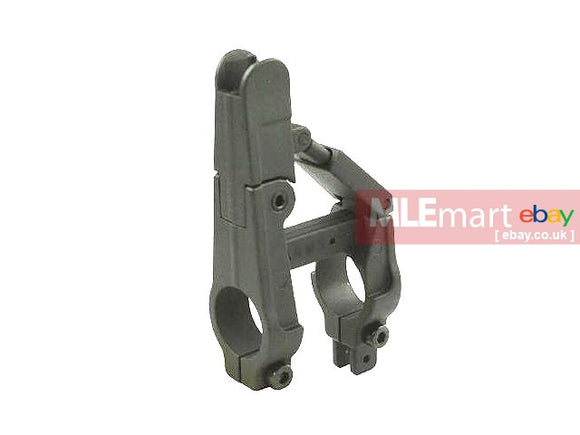 Army Force Metal Folding Front Sight For M4 / M16 (Black) - MLEmart.com