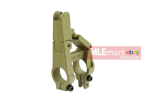 Army Force Metal Folding Front Sight For M4 / M16 (DE) - MLEmart.com