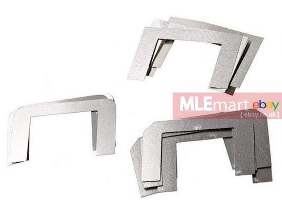 BBF Airsoft AR / M4 Type Upper Receiver Shim Kit (MWS / GHK / VFC / WA / WE GBBR Airsoft) - MLEmart.com