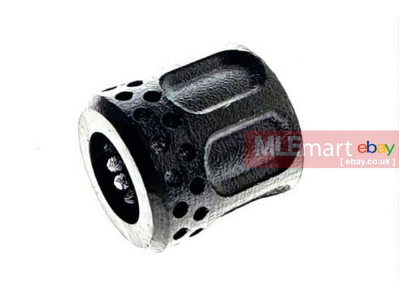 BBF Airsoft Compensator (14mm CCW) (316 Steel, Black) - MLEmart.com