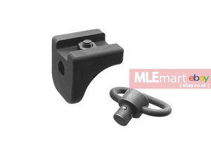 5KU Handstop with QD Sling Swivel for LW URX Handguard (Black)