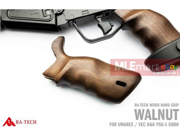 RA-TECH PSG-1 GBBR Walnut Wood Hand Grip for UMAREX