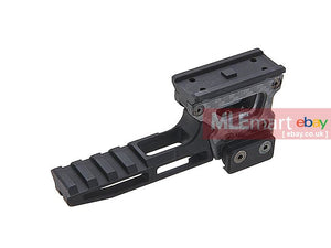 Revanchist Airsoft Modular Optics Mount V2 for T2 Mount & Laser Devices Riser (2.26 inch, Black) - MLEmart.com