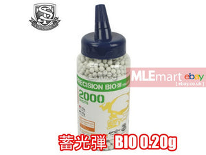 MLEmart.com - S&T 6MM 0.20gr Tracer Bio BBs, 2000pcs @Bottle