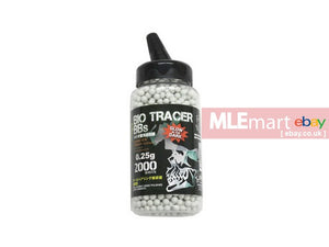 MLEmart.com - S&T 6MM 0.25gr Tracer Bio BBs, 2000pcs @Bottle