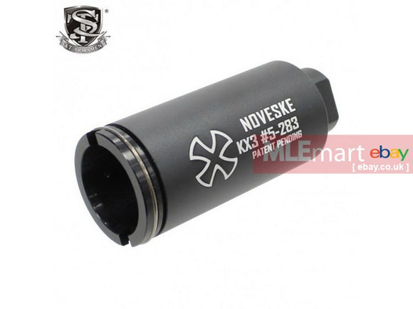 MLEmart.com - S&T Noveske Style KX3 type Hider BK (14mm-) Unengraved