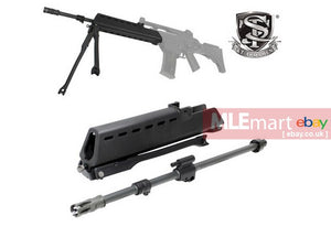 MLEmart.com - S&T G316 Hand guard & Outer Barrel Metal Set BK