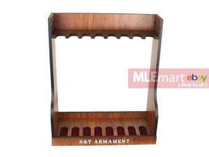 MLEmart.com - S&T WOODEN GUN RACK SYSTEM TYPE C