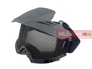 MLEmart.com - S&T Transformers Enhanced Goggles (Steel mesh) Black