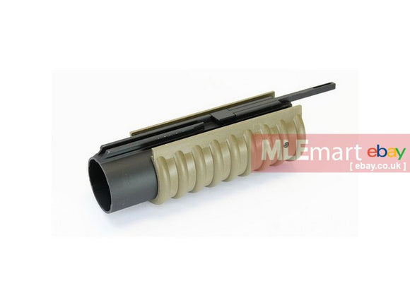 MLEmart.com - S&T Mini Barrel for M203 Type Grenade Launcher (Metal Ver.) DE