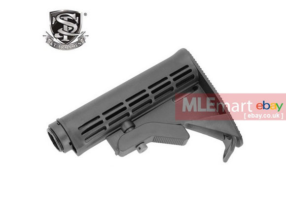 MLEmart.com - S&T M4 6p Stock (with Standard AEG stock tube) BK