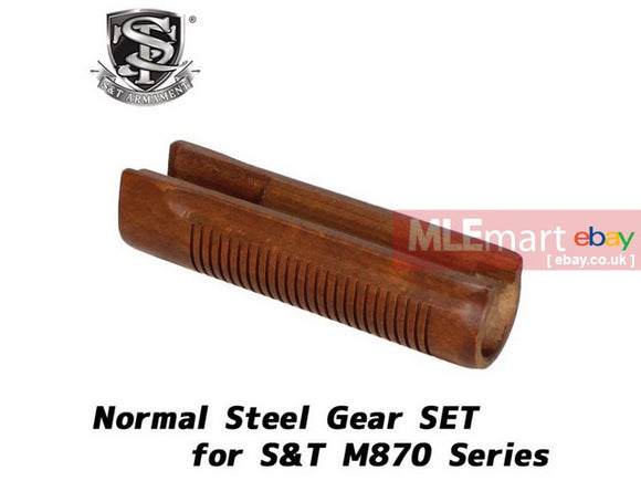 MLEmart.com - S&T M870 Wooden Forend Real Wood (for STSPG06,07)