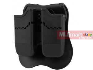 MLEmart.com - S&T EU Series Glock Double Magazine Pouches BK