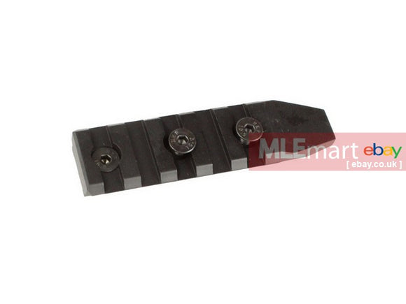 MLEmart.com - S&T KAC URX Style KEYMOD 5 Slot rail BK