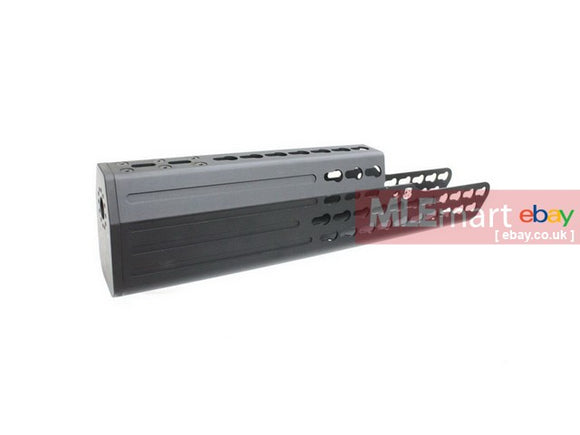 MLEmart.com - S&T T21 Keymod Handguard with Suppressor 110mm BK