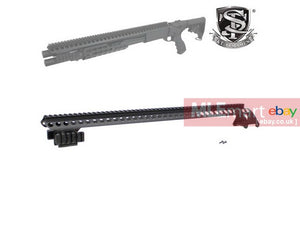 MLEmart.com - S&T M870 Shotgun Top Rail Long BK