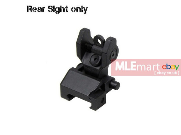 MLEmart.com - S&T Troy Type Folding Battle Sight Rear