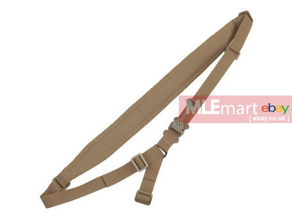 UFC Ferro type Single Point Tactical Padded Sling TAN