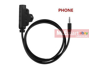 UFC PTT U94 V2 PHONE 3.5mm PLUG BK