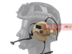 UFC M32 TYPE Gen 5 Headset with Helmet adapter TAN (No noise immunity)