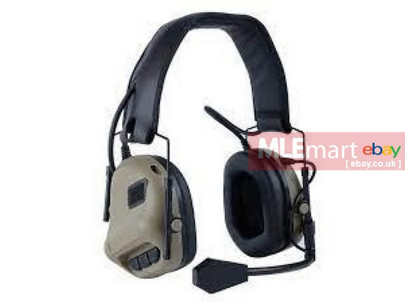 UFC M32 TYPE Headset with Noise Reduction Function Tan