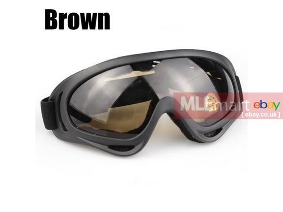 UFC Antiglare Goggles Brown