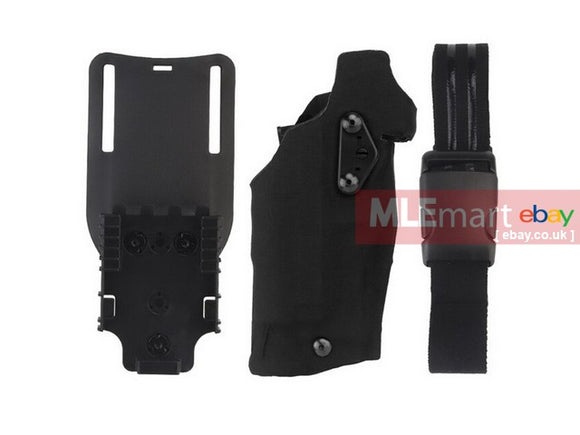 UFC 6354 DO HOLSTER-832 (Use For G17 X300 LAMP) BLK