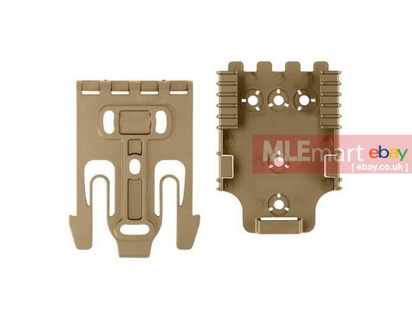 UFC QLS 19 / 22 STYLE QUICK LOCKING SYSTEM Set Tan