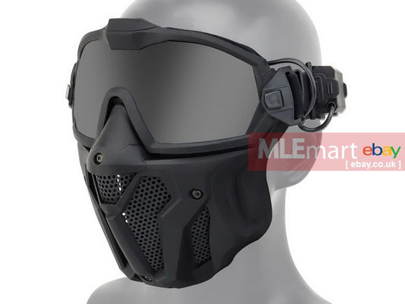 UFC Tactical Anti-Fog MASK BK