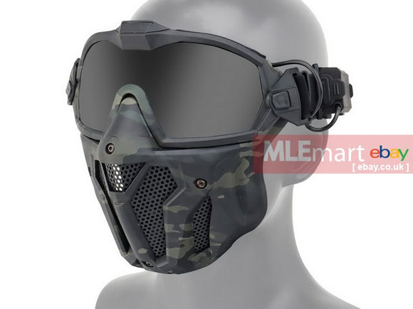 UFC Tactical Anti-Fog MASK BKMC