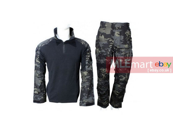 UFC Combat BDU G3 Type top and Bottom Set MC BK M Size