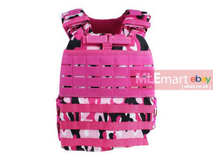 UFC Plate Carrier Type Women Vest MC Pink