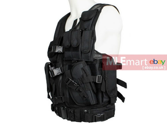 UFC Quick release vest with buckle L Size BK