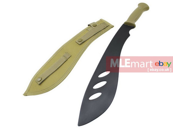 UFC Dummy Machete including sheath made of nylon TAN