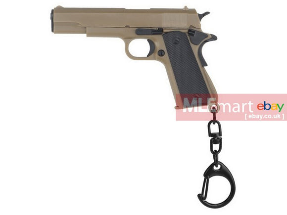 UFC M1911 key ring TAN