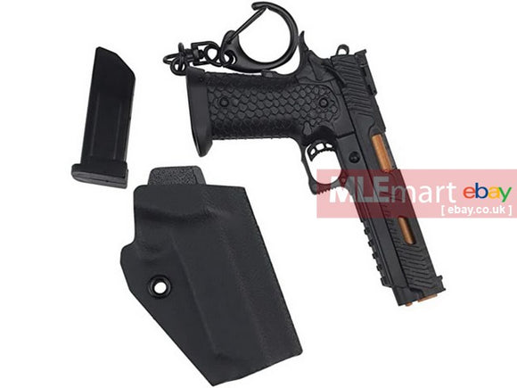 UFC TTI COMBAT MASTER Kydex Holster SET Key Ring BK