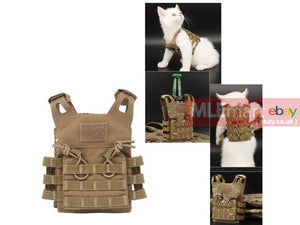 UFC MINI JPC Tactical Vest For Pet / Ornament TAN