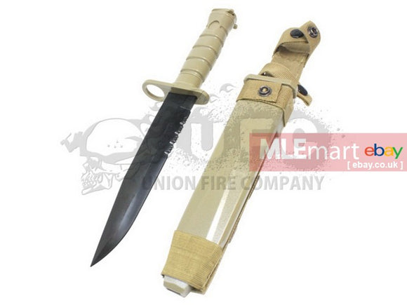 UFC M10 TYPE Plastic Dummy Knife Brown