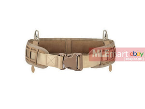 UFC Laser Cut Molle Pad Belt TAN