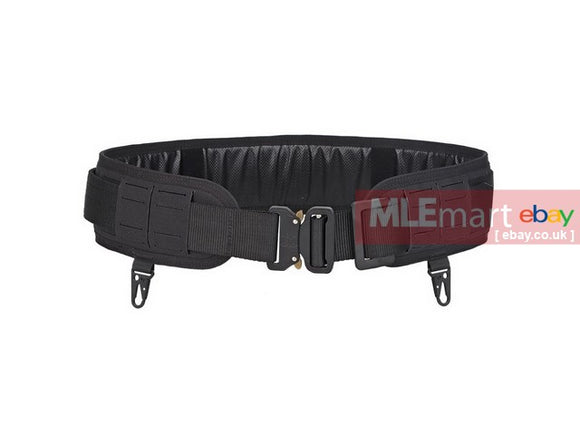 UFC TREX ORION type laser cut pistol belt / TREX ORION Style waist Belt BLK