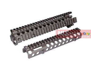 VFC Colt MK18 MOD1 GBBR DD RIS II Upper and Lower Handguard Rail Set ( FDE ) - MLEmart.com