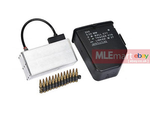 VFC M249 GBB Machine Gun Gas Supply Plastic Ammo Box Magazine Drum - MLEmart.com