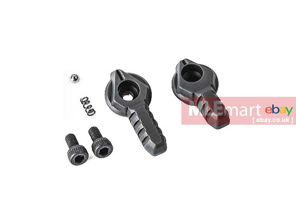 VFC QRS M4 AEG Ambidextrous Selector Lever Set ( Black ) - MLEmart.com