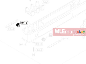 VFC M40A5 Sniper Rifle QD Sling Swivel Screw Mount Base ( 04-3 ) - MLEmart.com