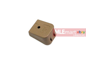 VFC G17 Gen 3 4 5 / G18C / G19 Gen 3 4 / G19X / G45 GBB +2 Magazine Base Extension ( Tan ) - MLEmart.com