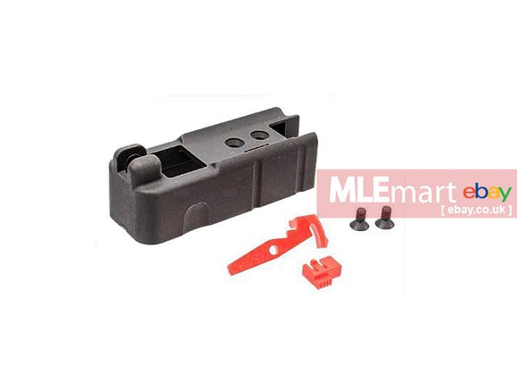 VFC M4 GBBR Gas Magazine Lip and Bolt Catch Lever Set V3 ( Black )