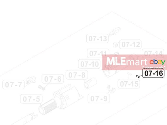 VFC M40A4 Sniper Rifle Hop-up Chamber Pin ( 07-16 )