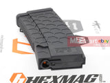 Dytac Hexmag Licensed Polymer 120rd Magazine for AEG (Black, 1 pc.) - MLEmart.com