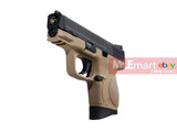 WE N&P XW40 S BIRD Compact GBB (2 Magazines) - Tan - MLEmart.com