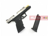 WE GP1799 GBB Pistol (Silver Slide,Black Frame,Gold Barrel ) - MLEmart.com